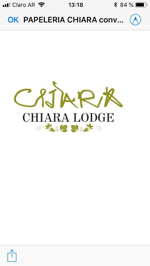 Chiara Lodge Chacras de Coria Luaran gambar